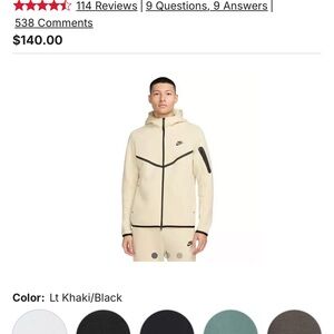 LIKE NEW Men Nike Sportswear Tech Pack Hoodie